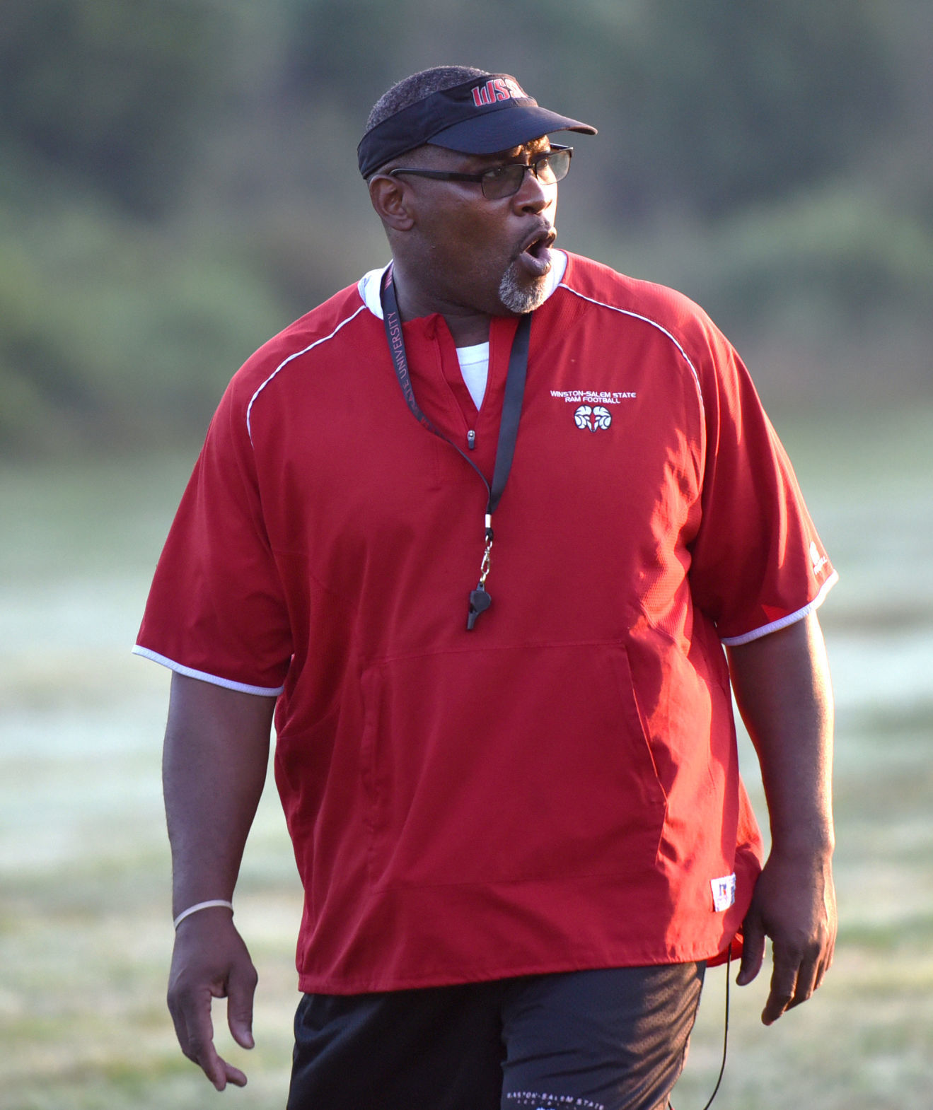 WSSU football first practice